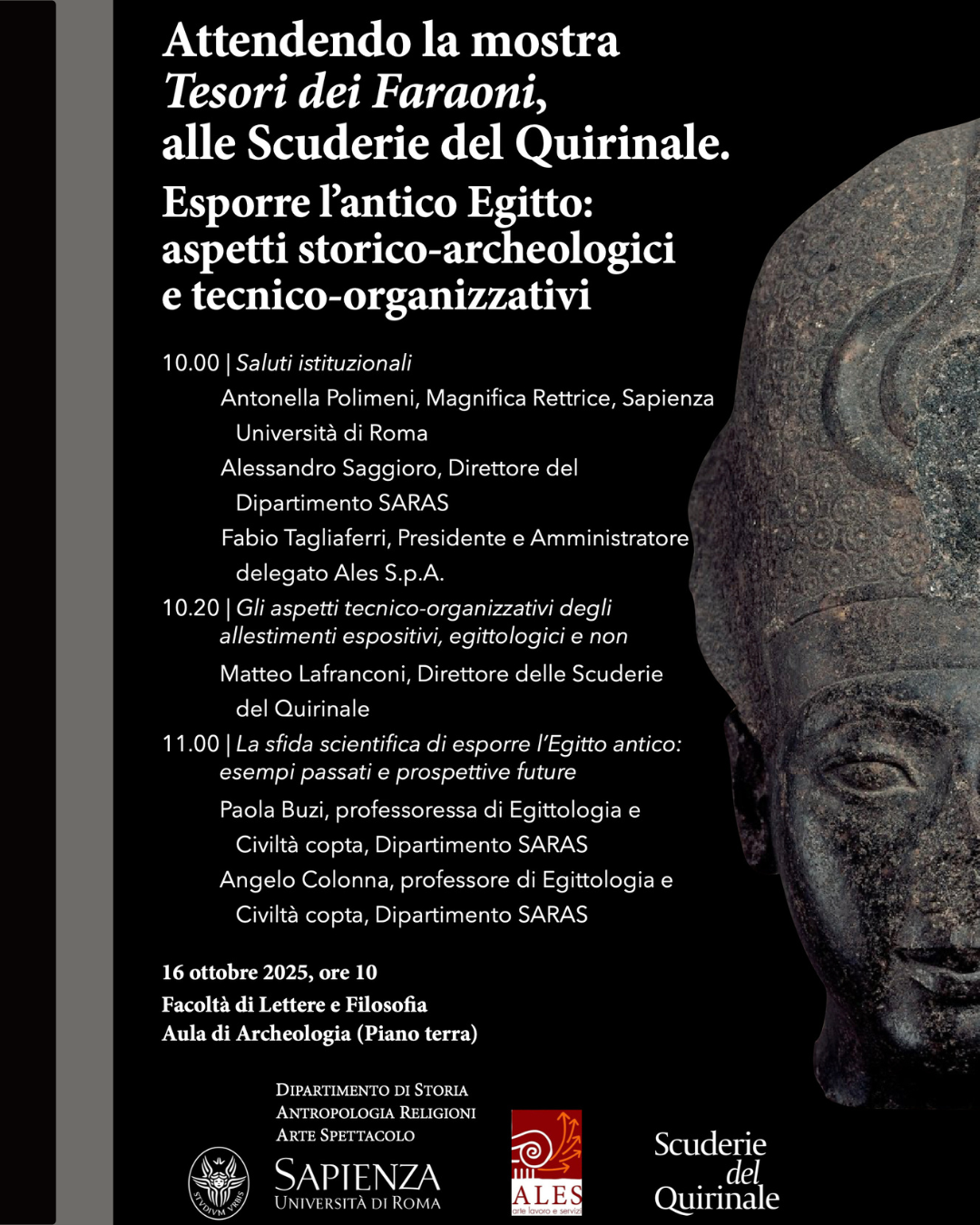 Attendendo la mostra Tesori dei Faraoni…